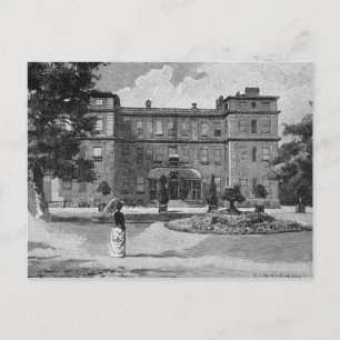 Marlborough House, aus dem Garten, 1863 Postkarte