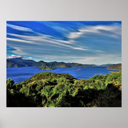 Marlborough Sound Poster (Vorne)