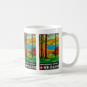 Marlborough Sounds Neuseeland Kaffeetasse