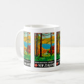 Marlborough Sounds Neuseeland Kaffeetasse (Vorderseite Links)