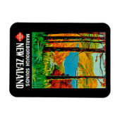 Marlborough Sounds Neuseeland Magnet (Horizontal)