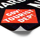 Marlborough Sounds Neuseeland Poster (Ecke)