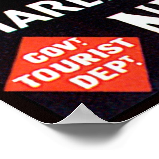 Marlborough Sounds Neuseeland Poster (Ecke)