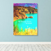 Marlborough Sounds New Zealand Leinwanddruck (Insitu (Holzboden))