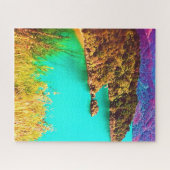 Marlborough Sounds New Zealand Puzzle (Horizontal)