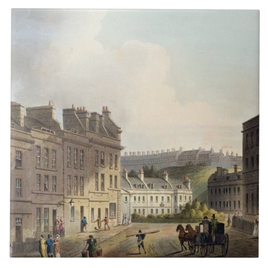 Marlborough Straße, 'vom Bad illustriert durch ein Fliese (Vorderseite)