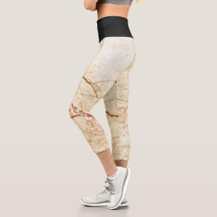 Marle und Black Capri Leggings