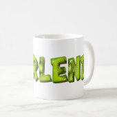 Marlene Name Kiwi Style Tasse Teetasse Kaffeetasse (VorderseiteRechts)