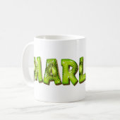 Marlene Name Kiwi Style Tasse Teetasse Kaffeetasse (Vorderseite Links)
