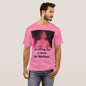 Marlene, schlendernd für ein curefor Marlene! T-Shirt (Vorne ganz)