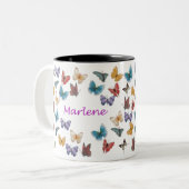 Marlene Zweifarbige Tasse (Vorderseite Links)