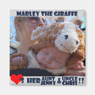 Marley Lieben ihre Tante und Onkel Magnet
