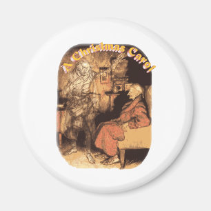 Marley und Scrooge Magnet