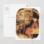 Marley und Scrooge Postkarte (Vorne/Hinten)