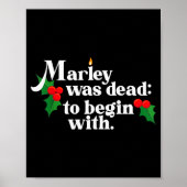 Marley Was Dead_ To Begin With Charles Ens Christm Poster (Vorne)
