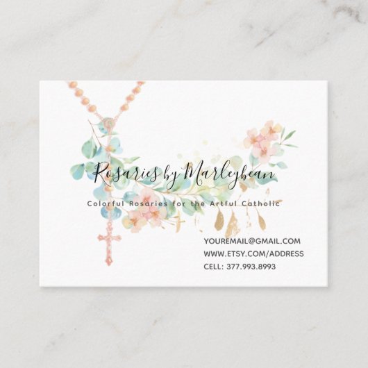 MarleyBean Business Cards Visitenkarte (Vorderseite)