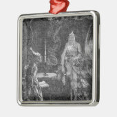 Marleys Geist Silbernes Ornament (Links)