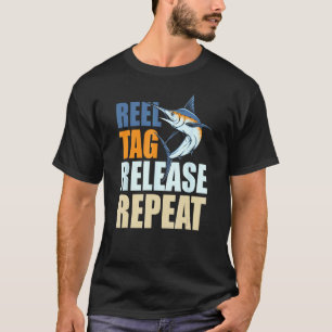 Marlin-Angeln Markierung & Freilassung Schutz & T-Shirt