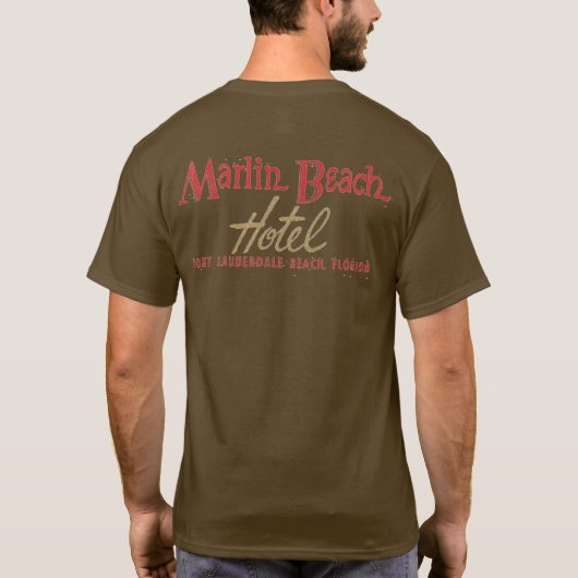 Marlin Beach Hotel T-Shirt (Rückseite)