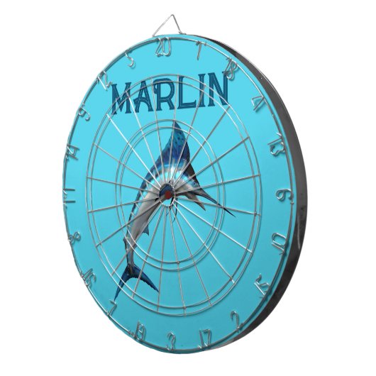 Marlin Dartscheibe (Vorderseite rechts)