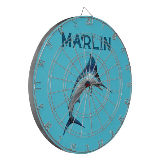 Marlin Dartscheibe (Vorderseite Links)