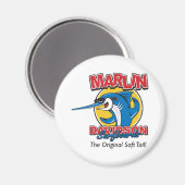 Marlin Davidson Magnet (Vorderseite/Rückseite)