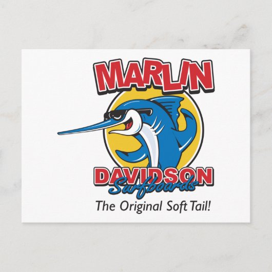 Marlin Davidson Postkarte (Vorderseite)