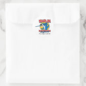 Marlin Davidson Runder Aufkleber (Tasche)