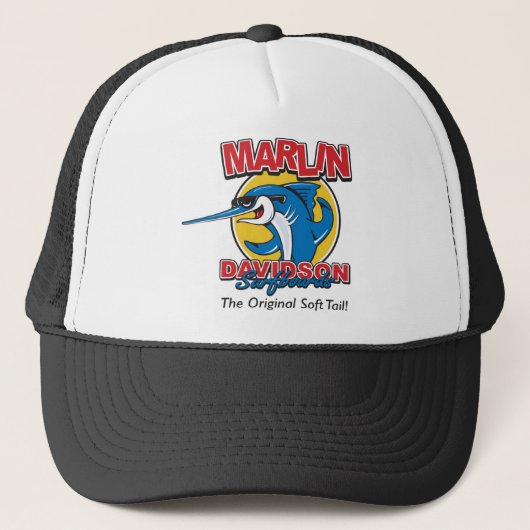 Marlin Davidson Truckerkappe (Vorderseite)