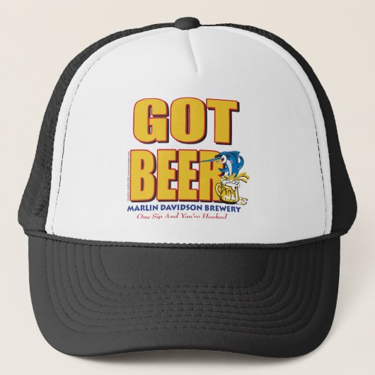Marlin Davidsons Brewery - Got Beer Truckerkappe (Vorderseite)