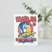 Marlin Davidsons Surfboards Postkarte (Stehend Vorderseite)