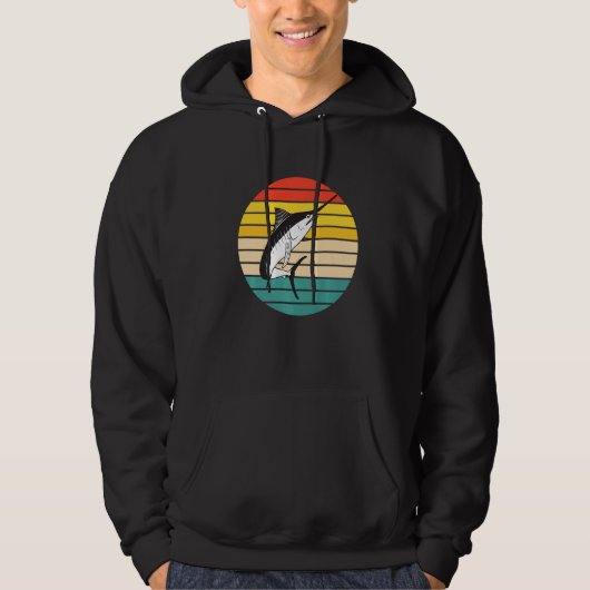 Marlin Fish Hoodie (Vorderseite)