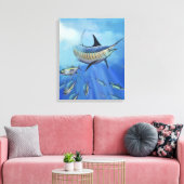 Marlin Hunt Leinwanddruck (Insitu (Wohnzimmer))