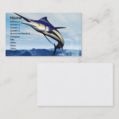 MARLIN JUMP-GESCHÄFTSKARTE VISITENKARTE (Vorne/Hinten)