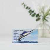 Marlin Jump Visitenkarte (Stehend Vorderseite)