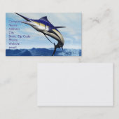 Marlin Jump Visitenkarte (Vorne/Hinten)