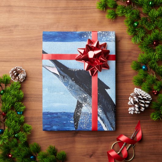 Marlin Majesty Geschenkpapier (Feiertagsgeschenk)