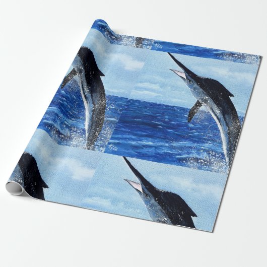 Marlin Majesty Geschenkpapier (Ungerollt)
