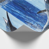 Marlin Majesty Geschenkpapier (Ecke)