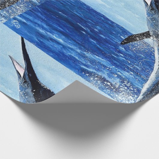 Marlin Majesty Geschenkpapier (Ecke)