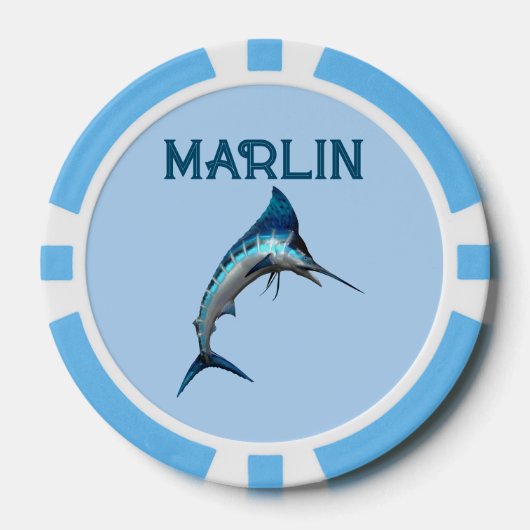 Marlin Pokerchips (Vorderseite)