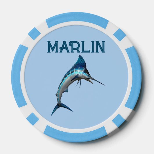 Marlin Pokerchips (Rückseite)