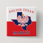 Marlin Polish Texan Button (Vorderseite)