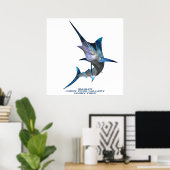 Marlin Print Poster (Heimbüro)