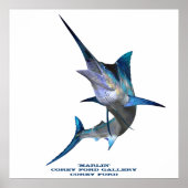Marlin Print Poster (Vorne)