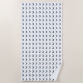 Marlin Profile Beach Handtuch (Vorderseite)