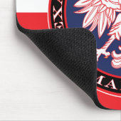 Marlin Round Polish Texan Mousepad (Ecke)