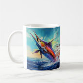 Marlin, Segelfisch-Tasse Kaffeetasse (Links)