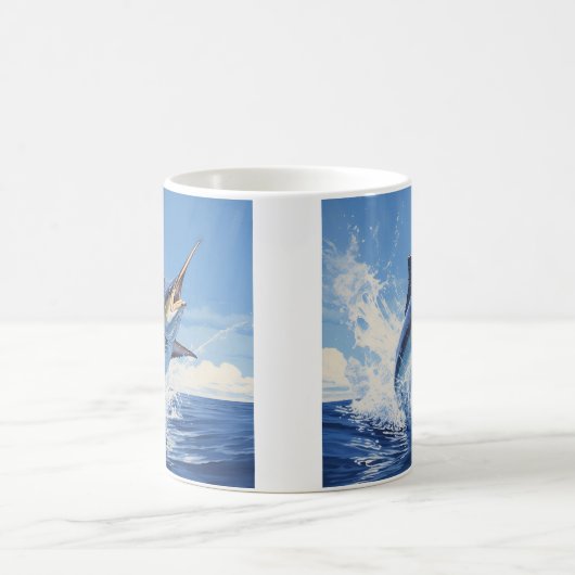Marlin, Segelfisch-Tasse Kaffeetasse (Mittel)