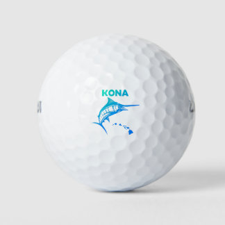 Marlin Sport Fishing Kona Hawaii Golfball